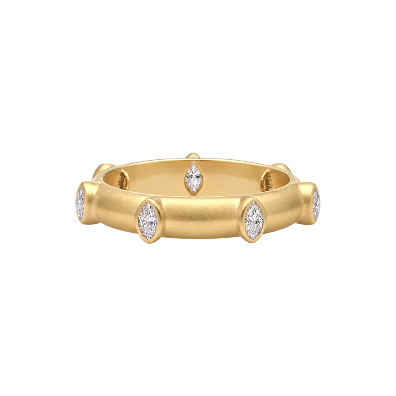 Marquis Diamond
Japa Prayer Ring