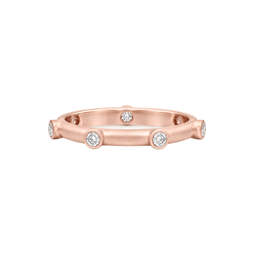 Thin Round Diamond Japa Prayer Ring