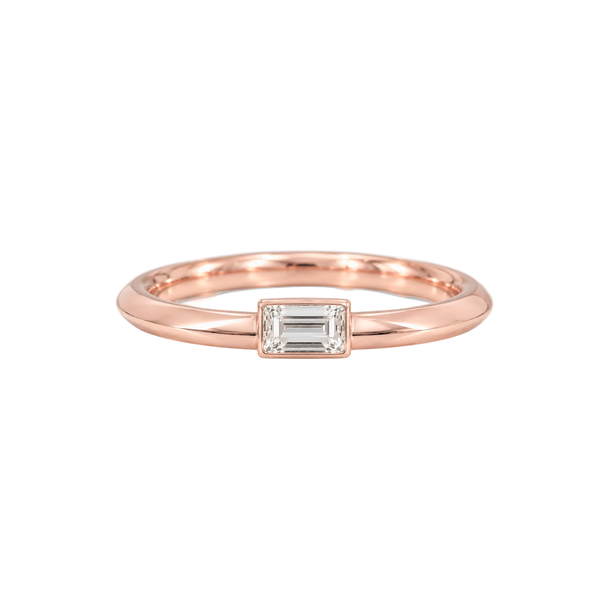 Baguette Diamond Prayer Ring