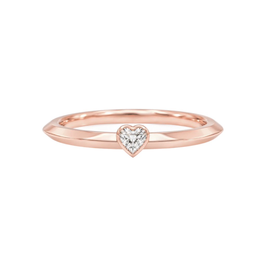Heart Diamond Ring