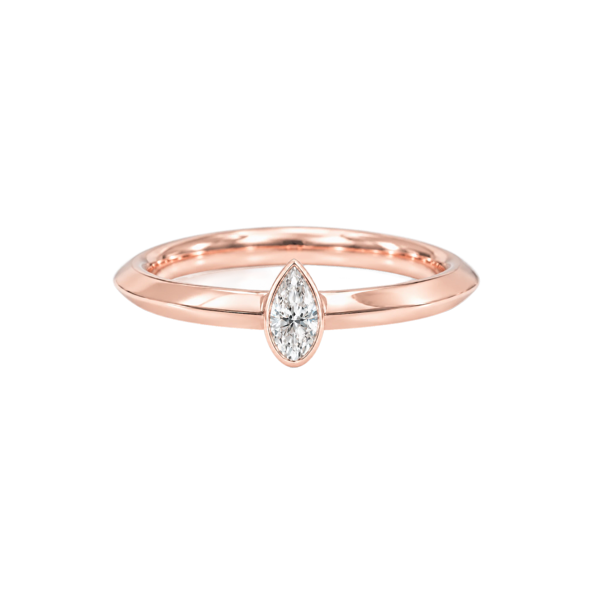 Pear Diamond Ring