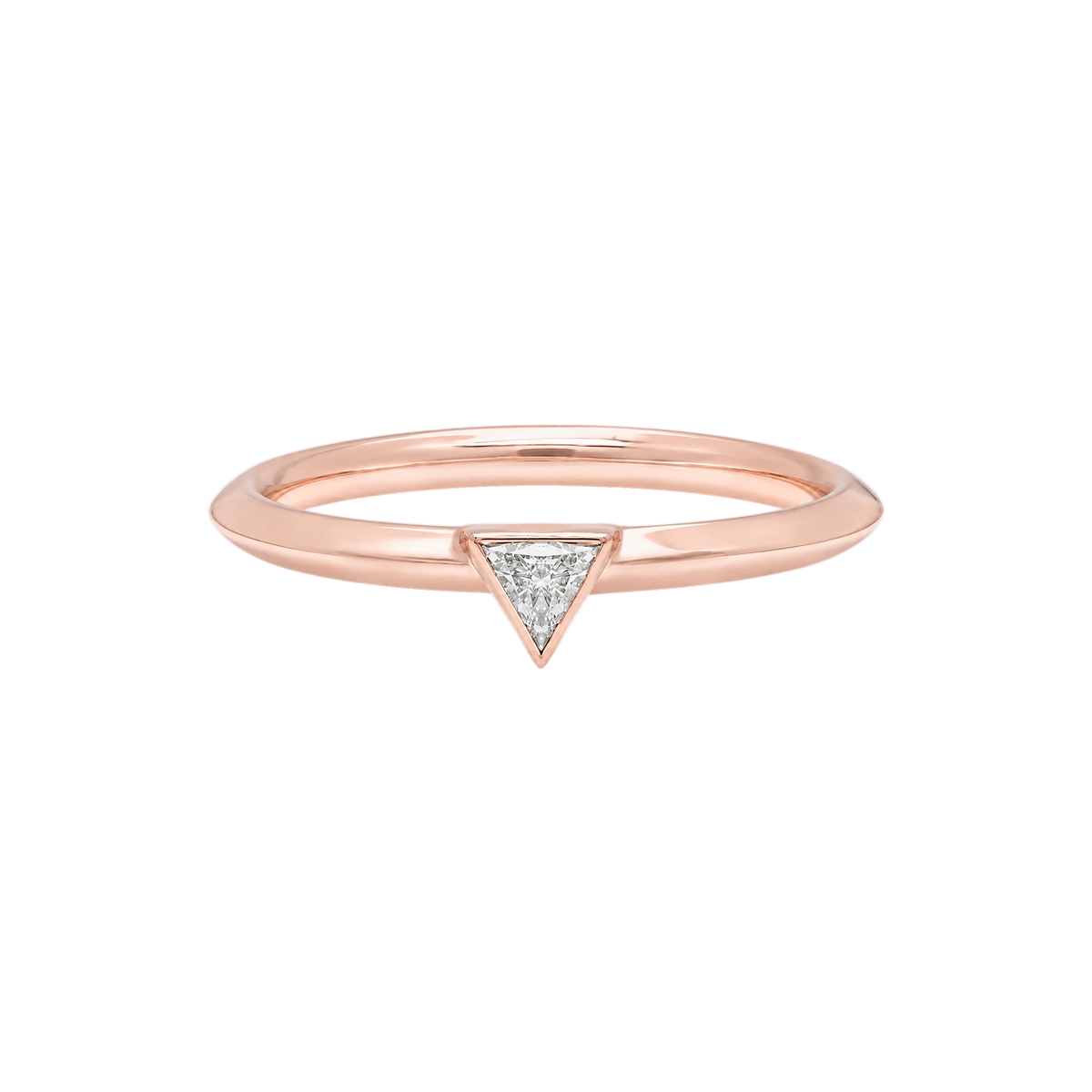 Triangle Diamond Ring