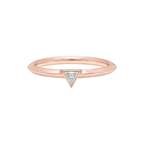 Triangle Diamond Ring
