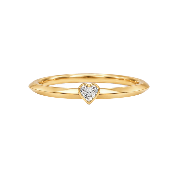 Heart Diamond Ring