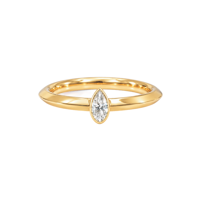 Pear Diamond Ring
