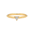 Triangle Diamond Ring