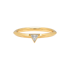 Triangle Diamond Ring