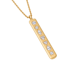 7 Centers Diamond Pendant