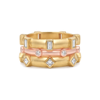 Thin Round Diamond Japa Prayer Ring