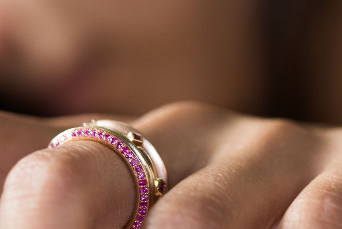 Pavé Chimera Orbit Ring