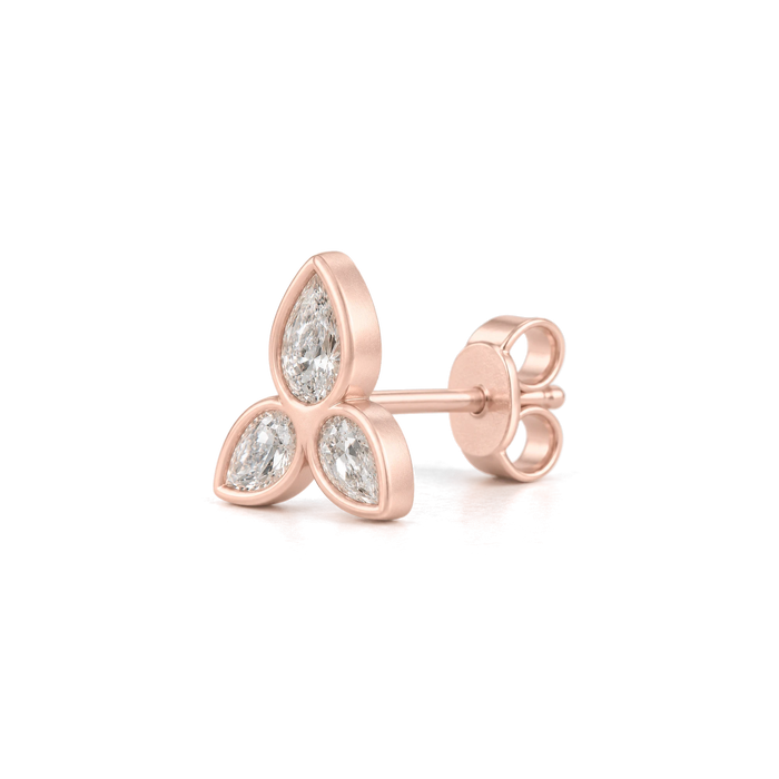 Marquis Diamond Trinity Stud