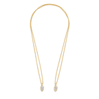 Marquis Diamond Escapulario Necklace