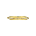 Pavé Chimera Orbit Ring in Yellow Gold
