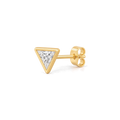 Triangle Diamond Stud
