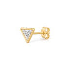 Triangle Diamond Stud