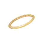 Pavé Chimera Orbit Ring in Yellow Gold