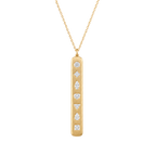 7 Centers Pendant in Yellow Gold