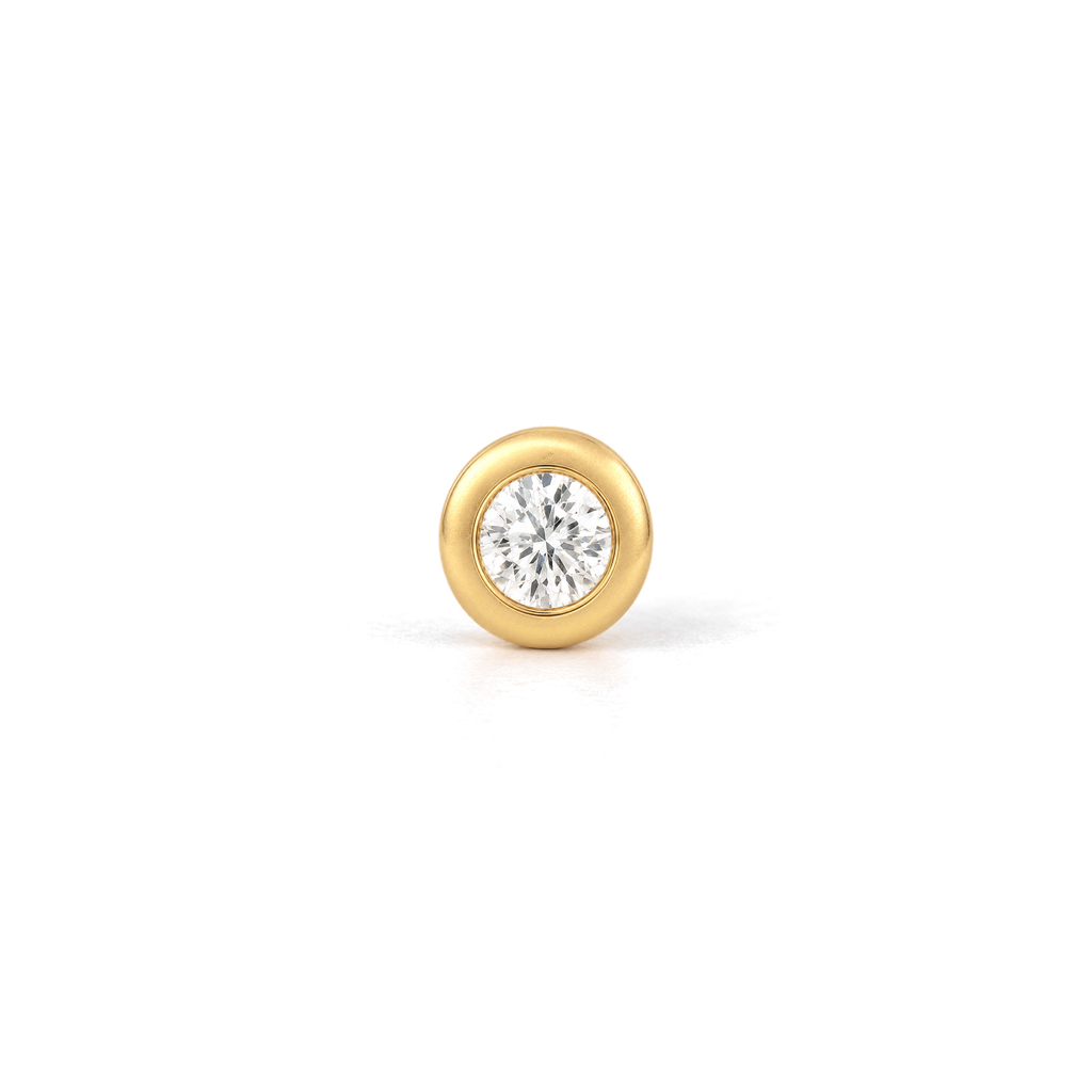 Round Diamond Stud