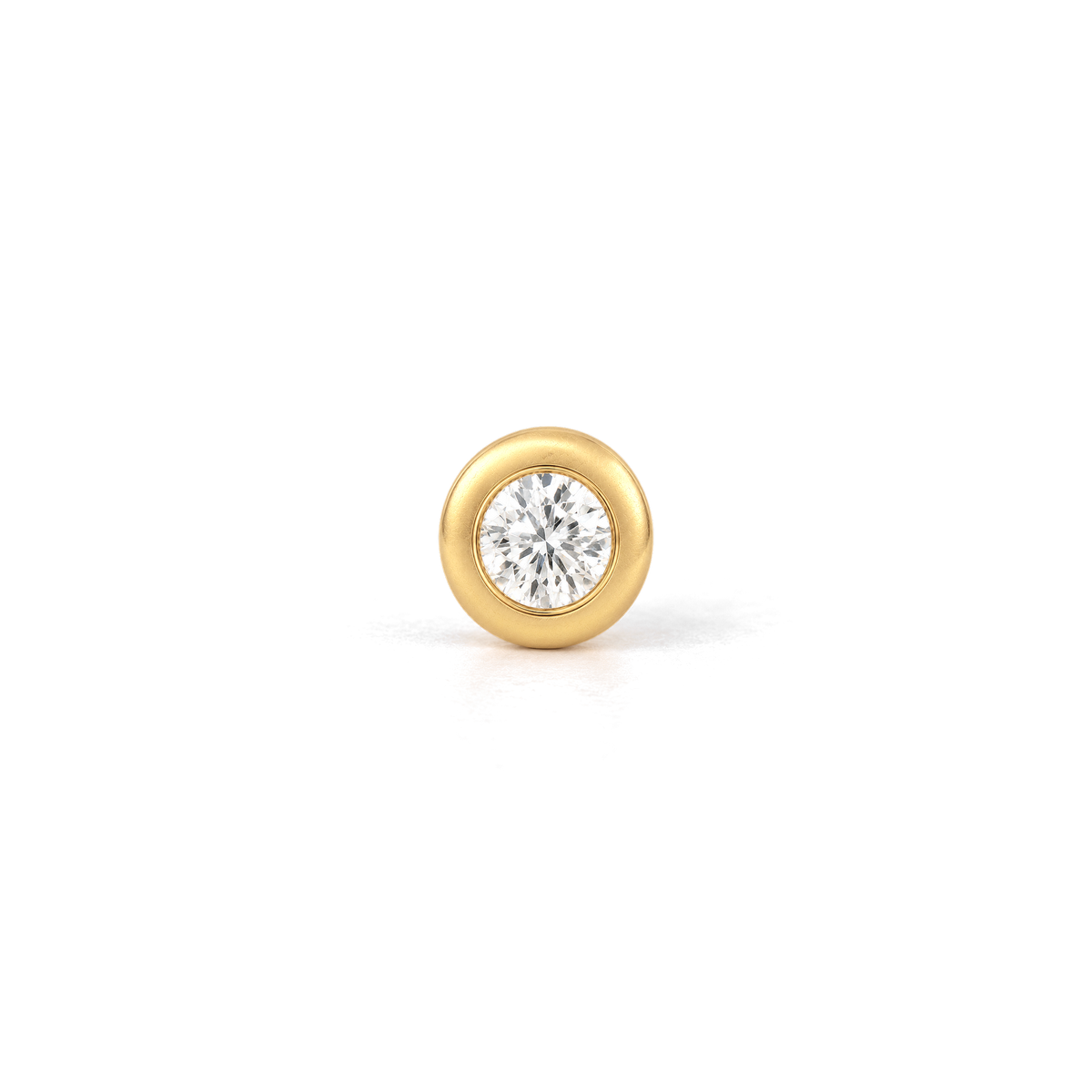 Round Diamond Stud