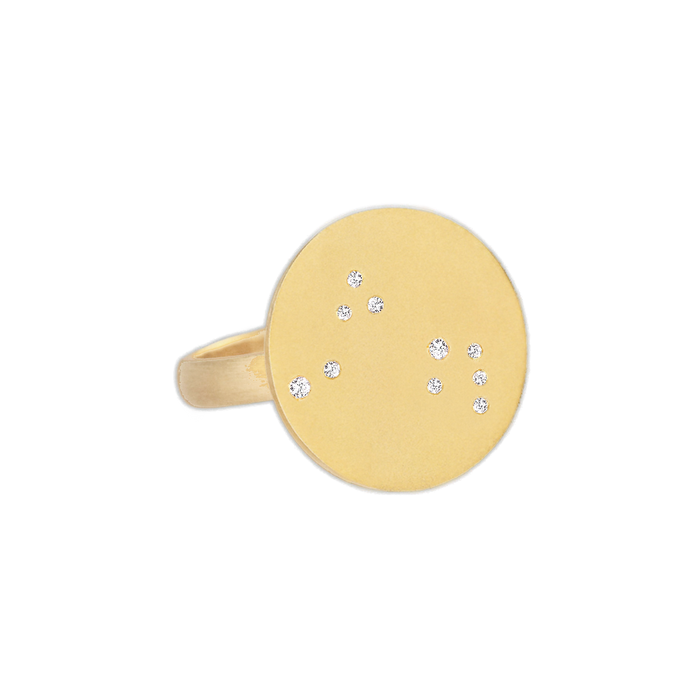 Aries Constellation Ring