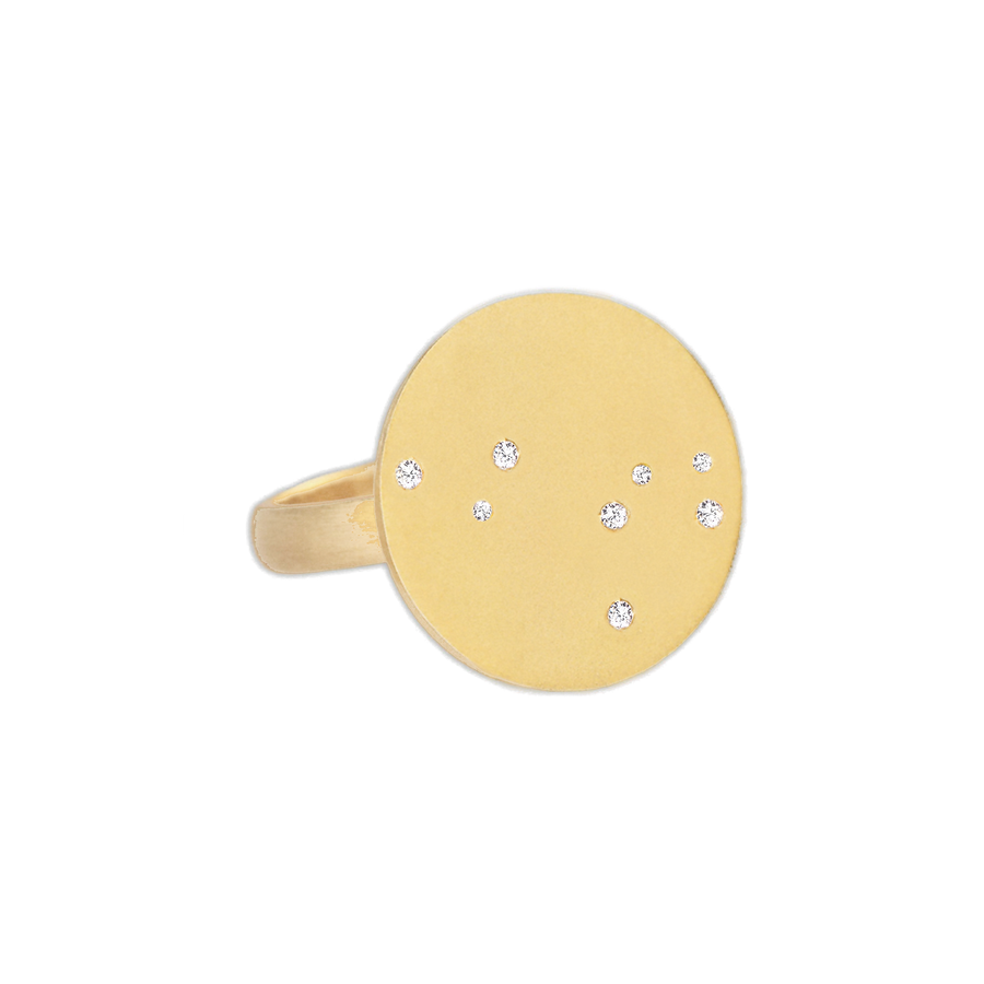 Leo Constellation Ring