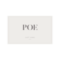 Poe gift card